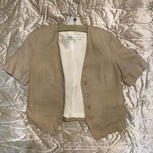 Zara Cropped Blazer